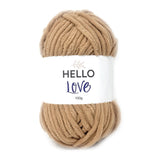 HELLO Love Super Chunky Yarn - Latte