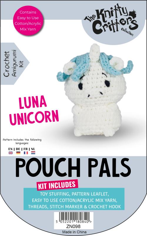 Knitty Critters - Pouch Pals V BUNDLE | DIY Amigurumi Crochet Kits