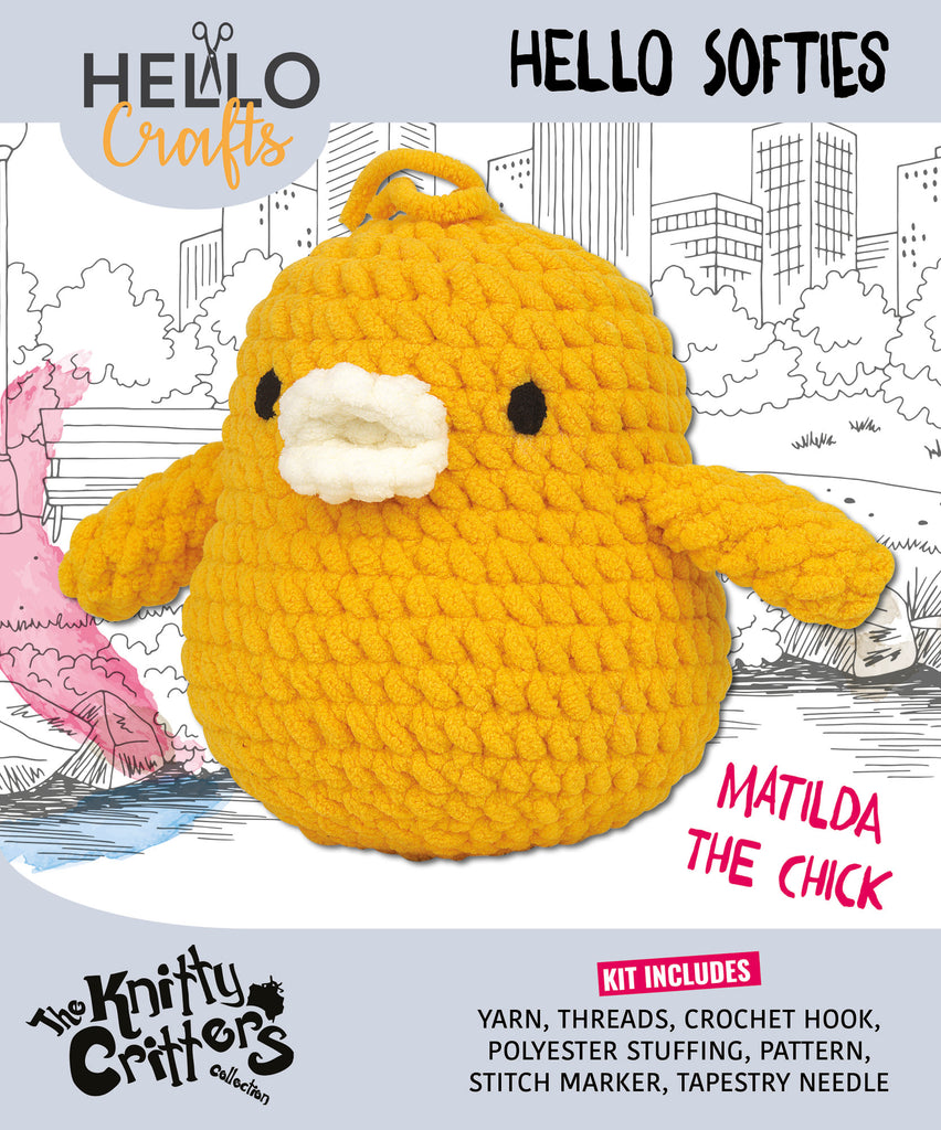 Knitty Critters - Hello Softies - Matilda The Chick