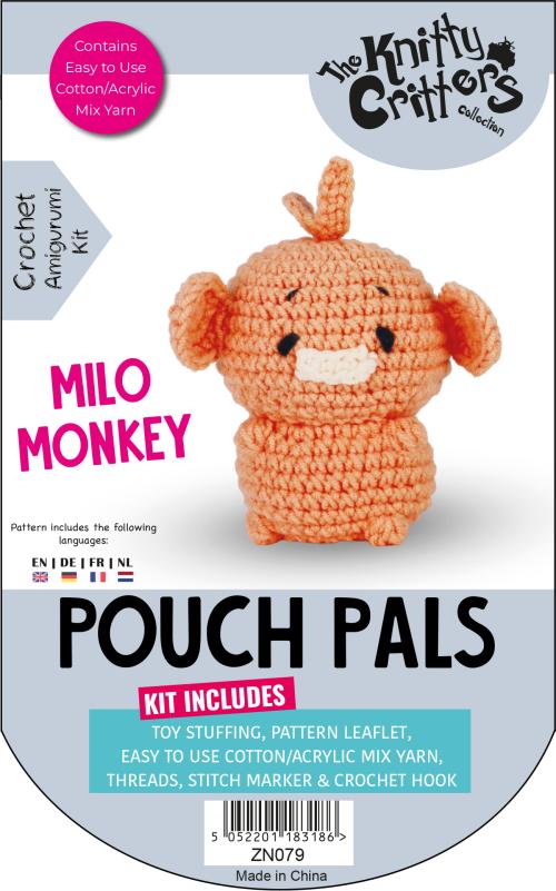 Knitty Critters - Pouch Pals V BUNDLE | DIY Amigurumi Crochet Kits
