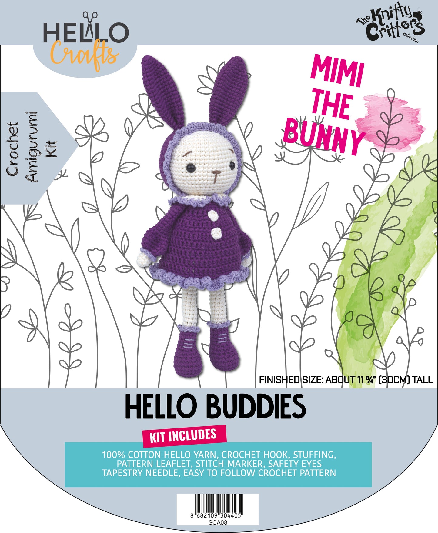 Knitty Critters - Hello Buddies  - Mimi The Bunny