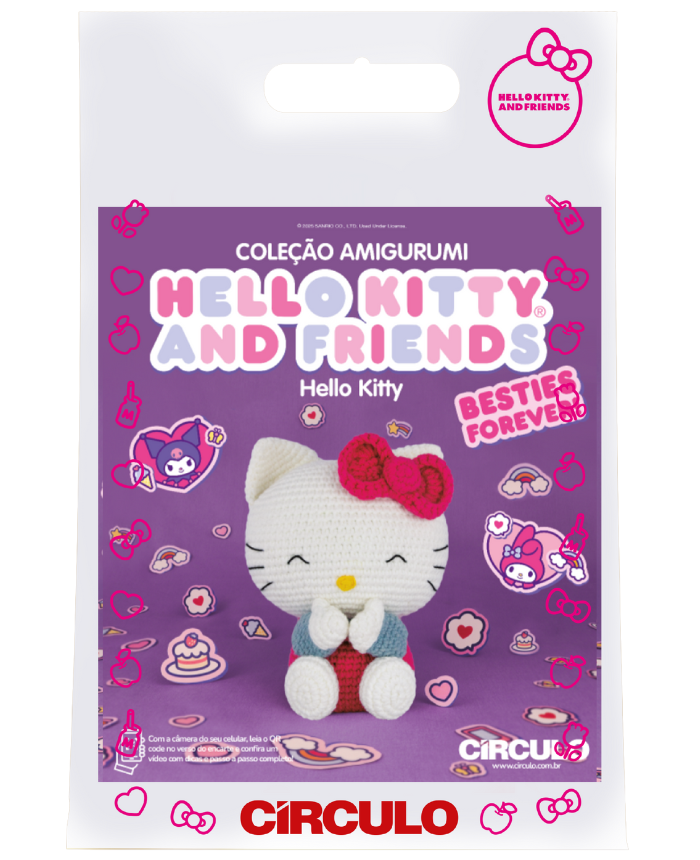 Hello Kitty and Friends - Amigurumi Crochet Kit- Hello Kitty