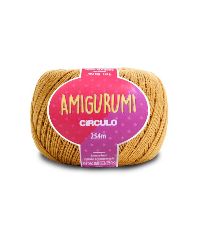 Circulo Amigurumi 100% Mercerised Cotton Yarn 125g