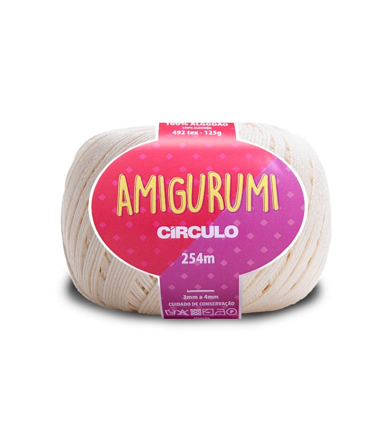 Circulo Amigurumi 100% Mercerised Cotton Yarn 125g
