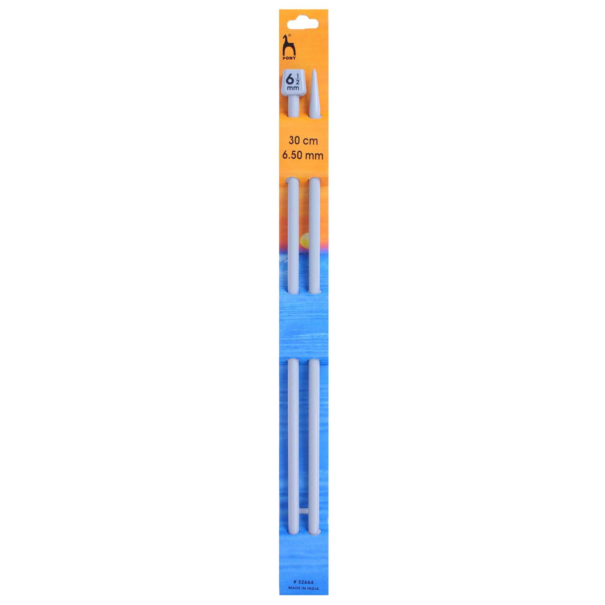 Knitting Pins: Single-Ended: Classic: 30cm x 6.5mm