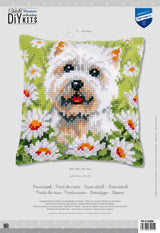 Cross Stitch Kit: Cushion: Dog