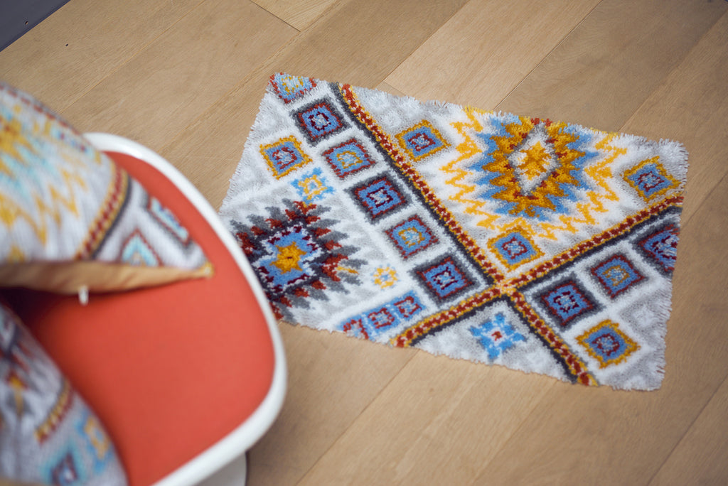Latch Hook Kit: Rug: Ethnical