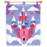 Latch Hook Kit: Rug: Fairytale Castle