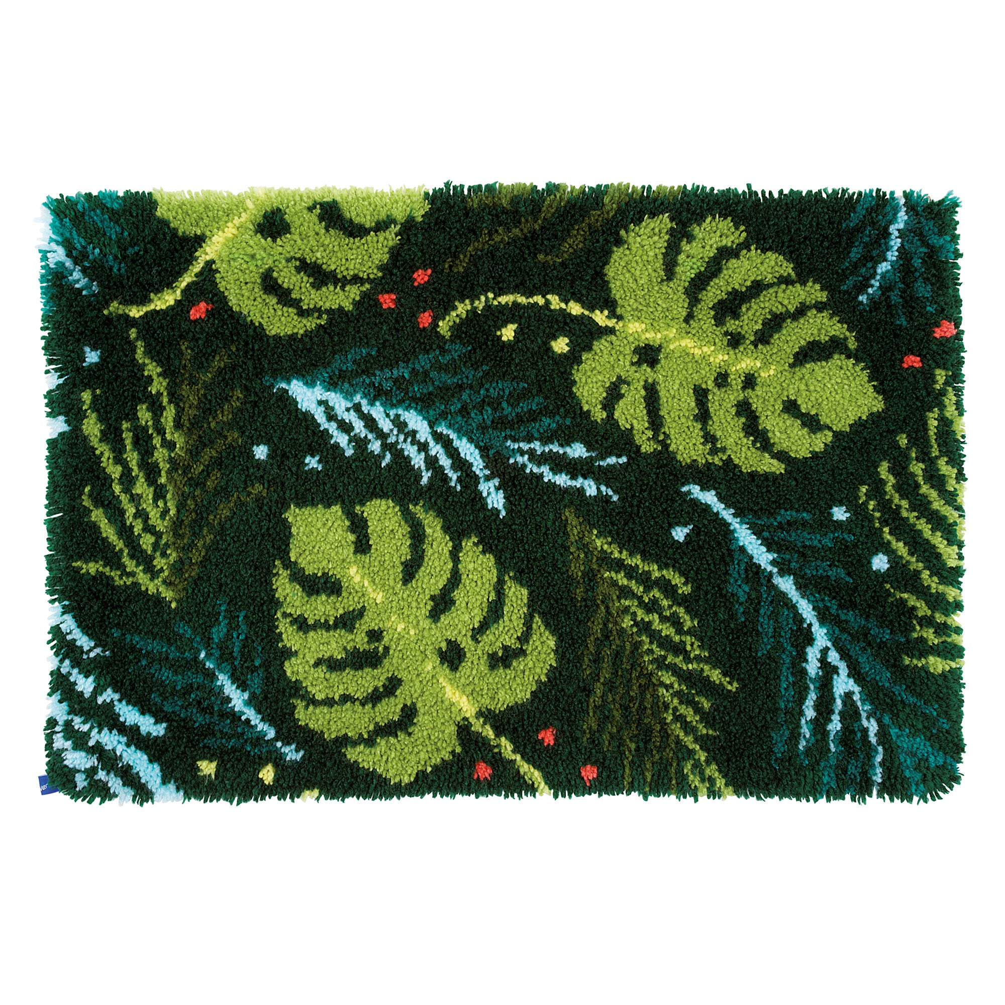 Latch Hook Kit: Rug: Leaves