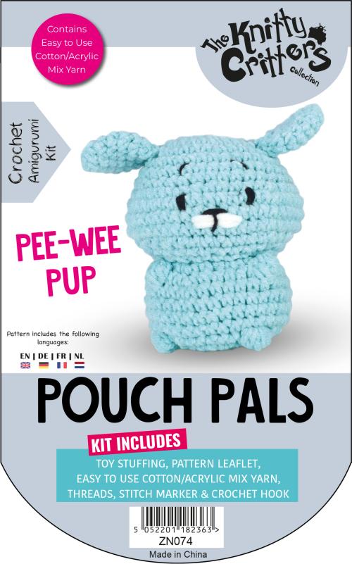 Knitty Critters - Pouch Pals V BUNDLE | DIY Amigurumi Crochet Kits