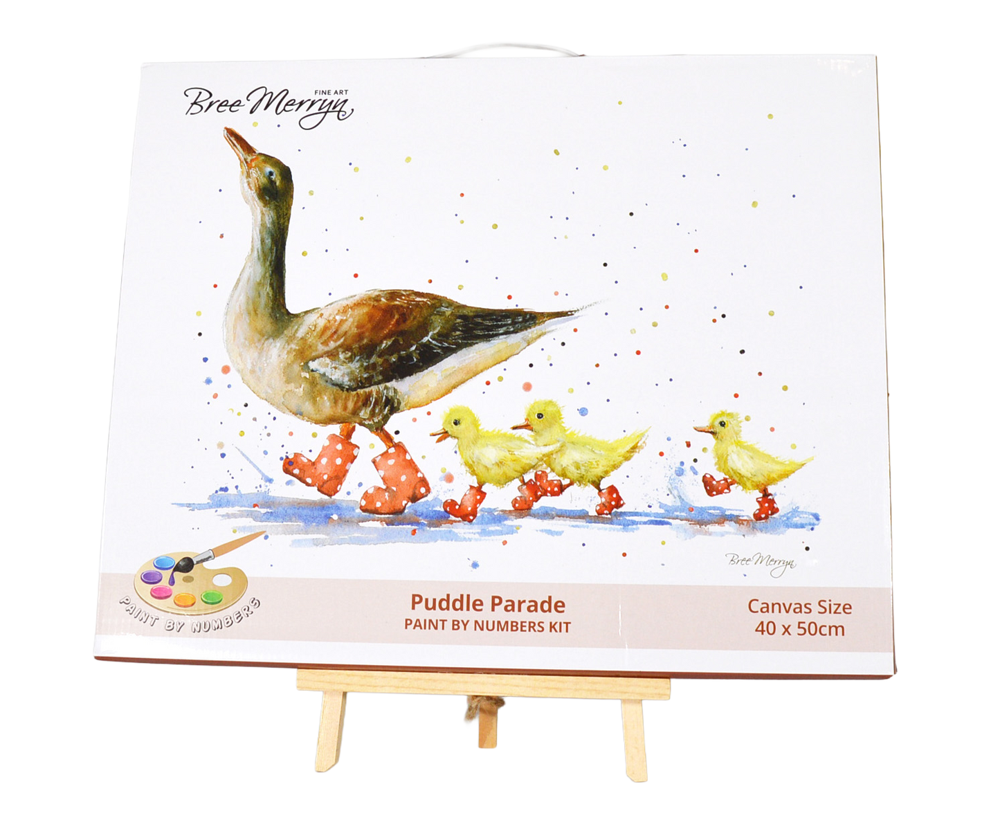 Bree Merryn Paint By Numbers 40cm x 50cm - Puddle Parade