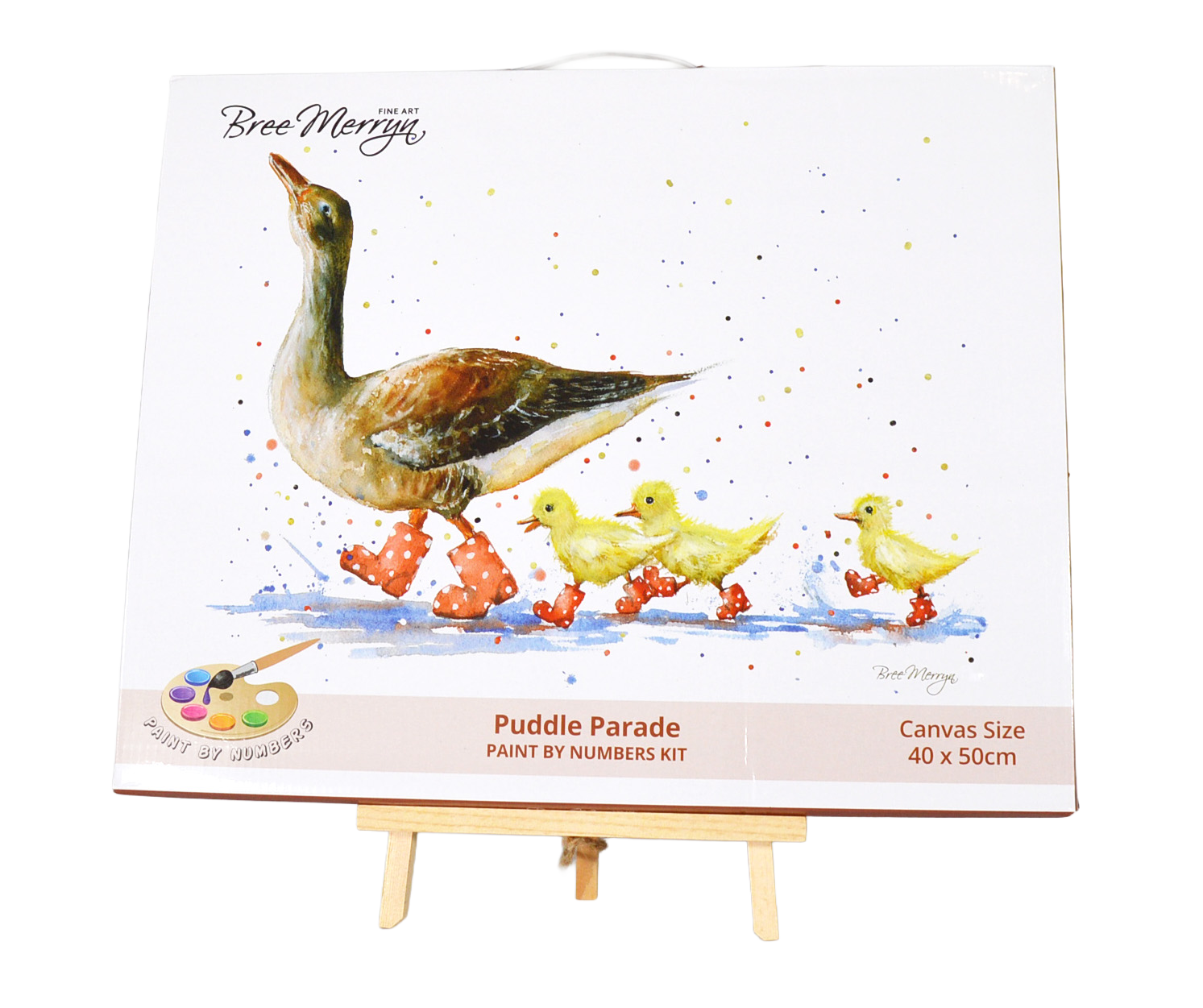Bree Merryn Paint By Numbers 40cm x 50cm - Puddle Parade