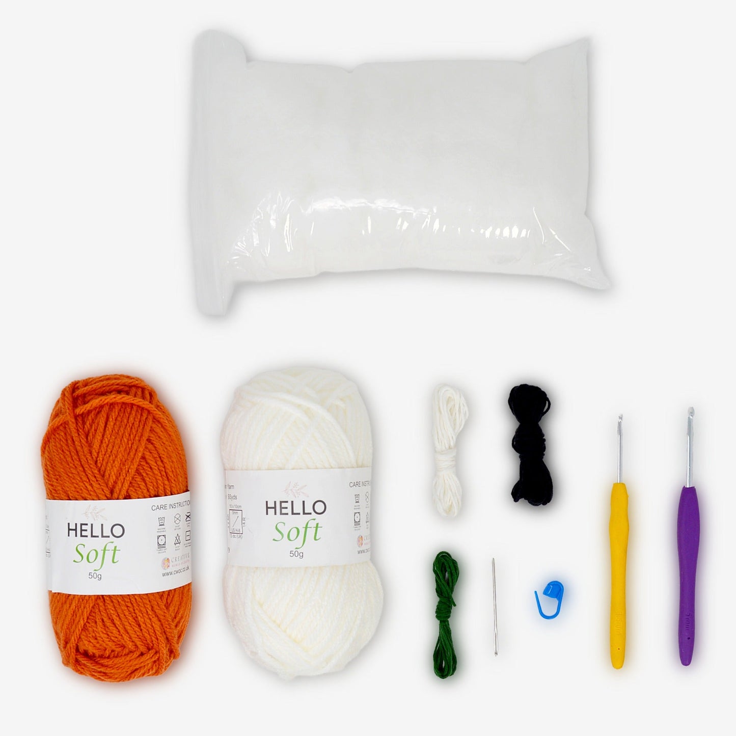 Knitty Critters - Amigurumi Crochet Kit - Pumpkin Spice Latte