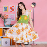 CROCHET PATTERN DOWNLOAD - Free Red Heart Crochet Upcycled Dress Pattern, XS/S