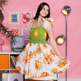 CROCHET PATTERN DOWNLOAD - Free Red Heart Crochet Upcycled Dress Pattern, XS/S