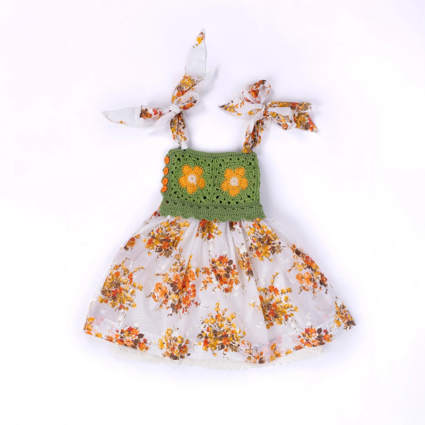 CROCHET PATTERN DOWNLOAD - Free Red Heart Crochet Upcycled Dress Pattern, XS/S