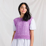 CROCHET PATTERN DOWNLOAD - FREE RED HEART CROCHET OPEN TO IT TOP PATTERN, XS/S