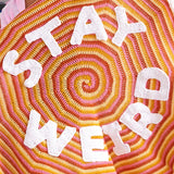 CROCHET PATTERN DOWNLOAD - RED HEART CROCHET STAY WEIRD BLANKET PATTERN