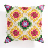 CROCHET PATTERN DOWNLOAD - Free Red Heart Rest Easy Crochet Pillow Pattern