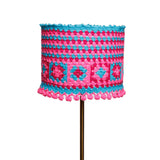 CROCHET PATTERN DOWNLOAD - Free Red Heart Throwing Shade Crochet Lampshade Pattern, Large
