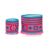 CROCHET PATTERN DOWNLOAD - Free Red Heart Throwing Shade Crochet Lampshade Pattern, Large