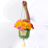 CROCHET PATTERN DOWNLOAD - Free Red Heart Crochet Enchanter Planter Pattern