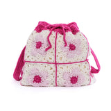 CROCHET PATTERN DOWNLOAD - Free Red Heart Crochet Flower Power Backpack Pattern