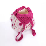 CROCHET PATTERN DOWNLOAD - Free Red Heart Crochet Flower Power Backpack Pattern