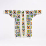 CROCHET PATTERN DOWNLOAD - Free Red Heart Crochet Granny Square Coatigan Pattern, XS/S/M