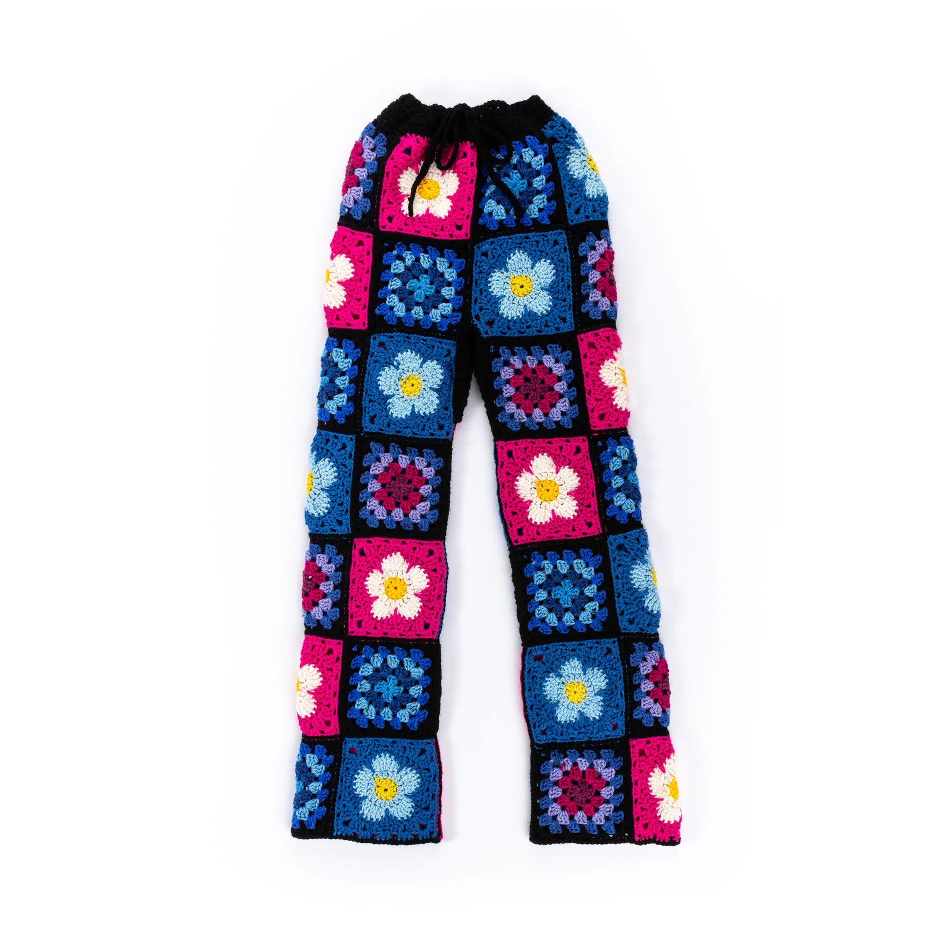 CROCHET PATTERN DOWNLOAD - Free Red Heart Crochet Flower Power Pants Pattern, XS/S/M/L
