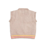 KNITTING PATTERN DOWNLOAD - FREE RED HEART SUPER SAVER HEARTY KNIT VEST PATTERN, XS/S