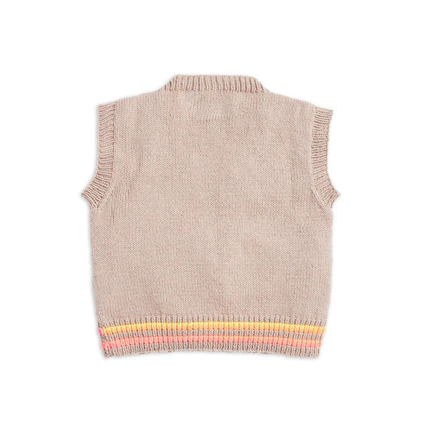 KNITTING PATTERN DOWNLOAD - FREE RED HEART SUPER SAVER HEARTY KNIT VEST PATTERN, XS/S