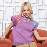 CROCHET PATTERN DOWNLOAD - FREE RED HEART AIRY KNIT TEE PATTERN, XS/S