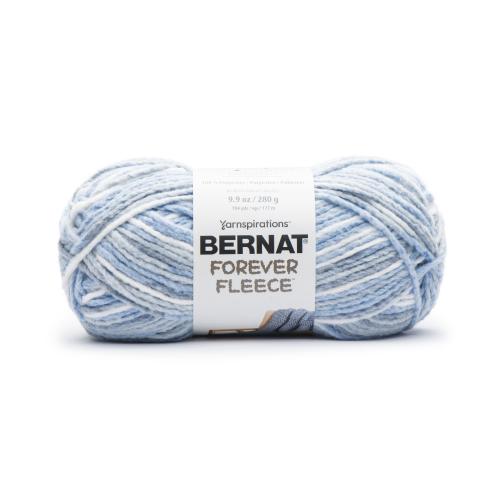 2 Ball Pack Bernat Forever Fleece Super Chunky Yarn 280g