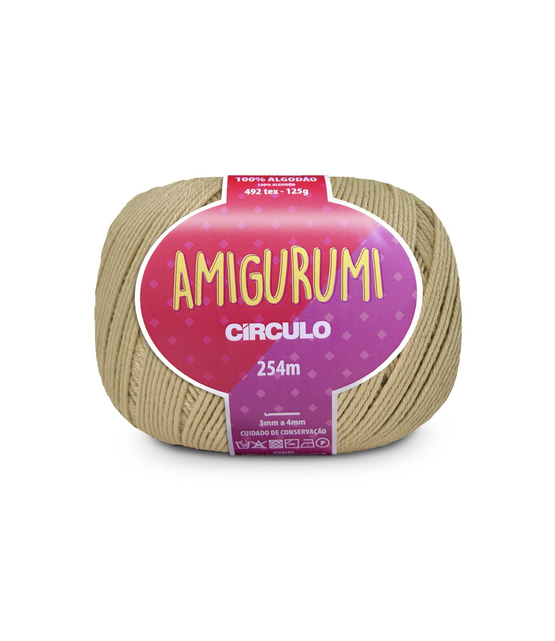 Circulo Amigurumi 100% Mercerised Cotton Yarn 125g