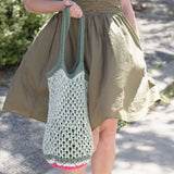 KNITTING PATTERN DOWNLOAD - Free Lily Sugar'n Cream Melon Pocket Bag Pattern, Twist
