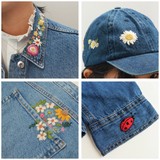 Stick & Stitch - Self Adhesive, Water Soluble Embroidery Templates - Butterfly Friends