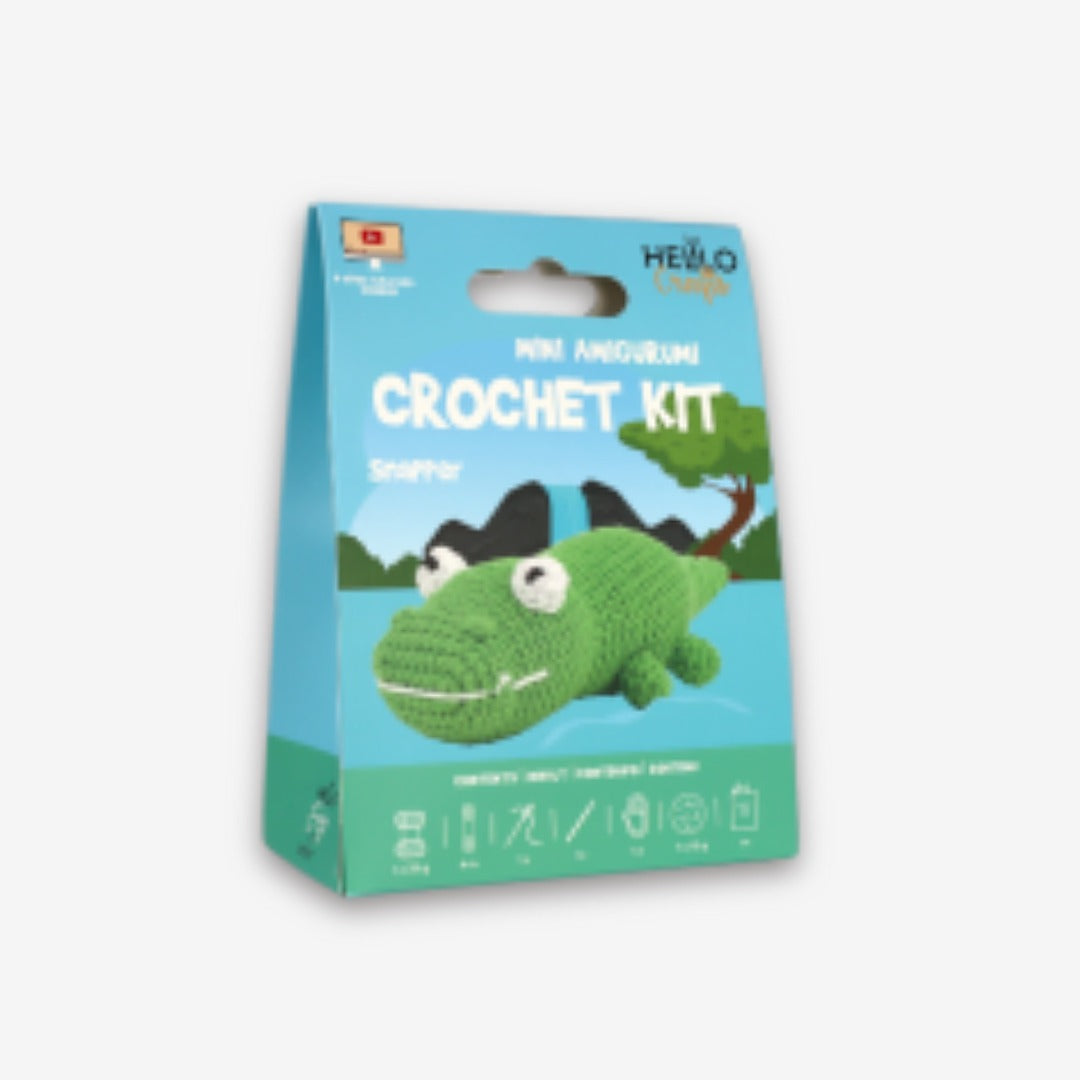Mini Amigurumi Crochet Kit - Snapper