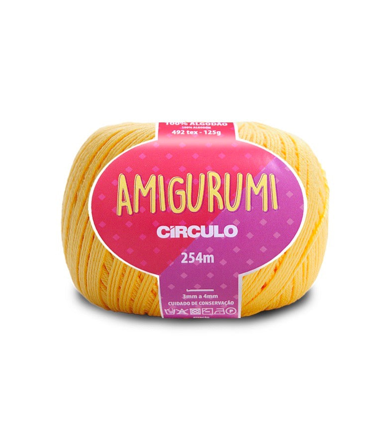 Circulo Amigurumi 100% Mercerised Cotton Yarn 125g