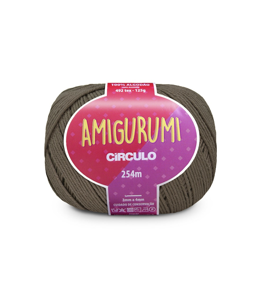 Circulo Amigurumi 100% Mercerised Cotton Yarn 125g