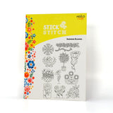 Stick & Stitch - Self Adhesive, Water Soluble Embroidery Templates - Summer Blooms