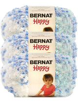 BULK BUY - Bernat Happy 85g - Summer Sky - 3 PACK