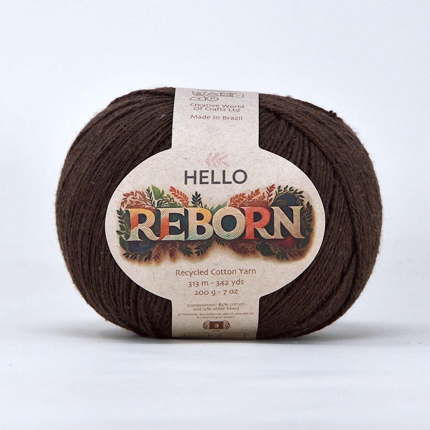 Hello Reborn 85% Recycled DK Cotton Yarn 200g