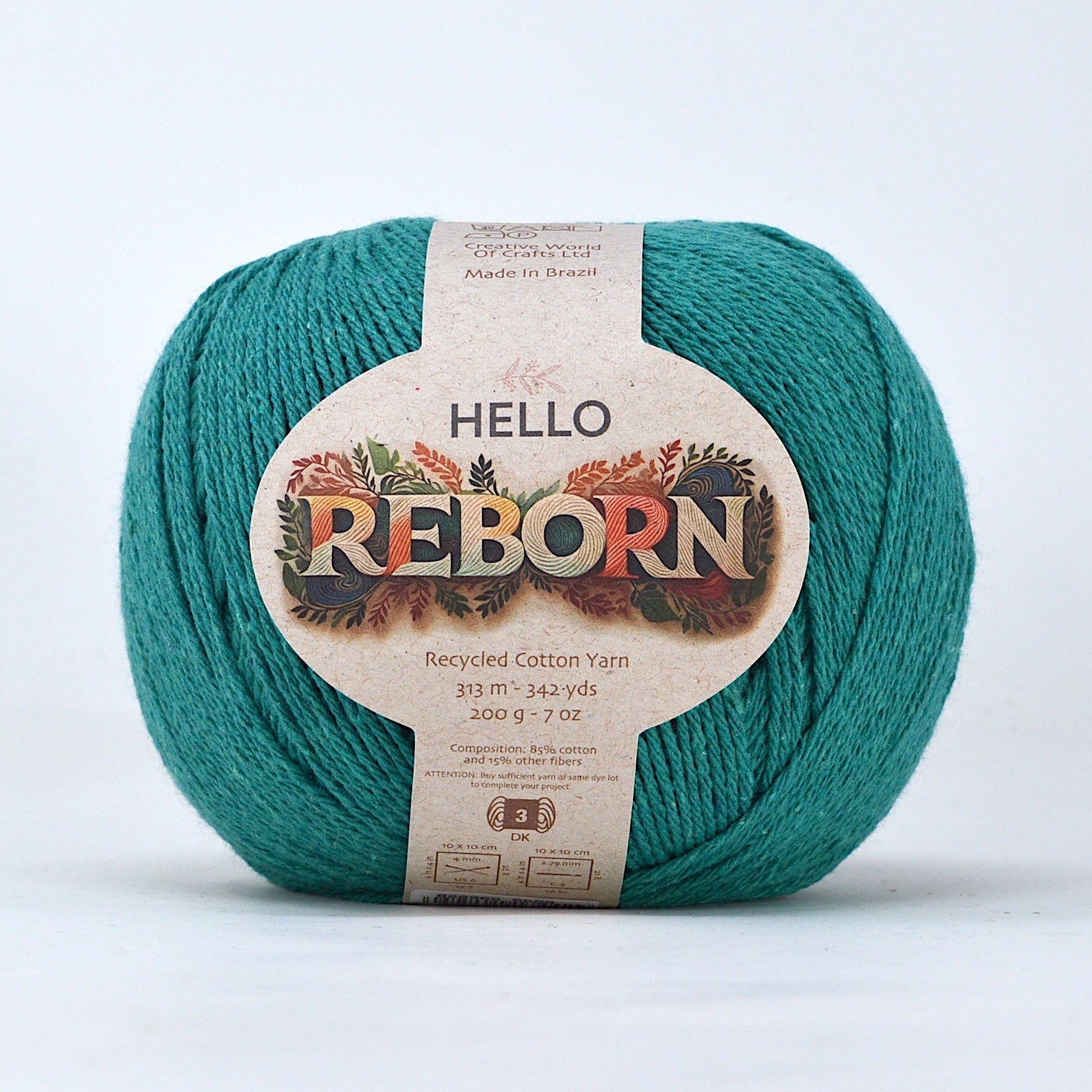 Hello Reborn 85% Recycled DK Cotton Yarn 200g