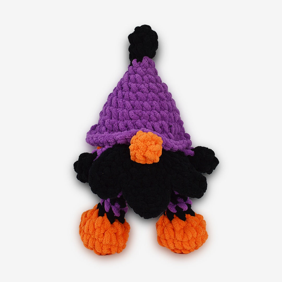 Knitty Critters - Halloween Amigurumi Crochet Kit - Treat The Gnome