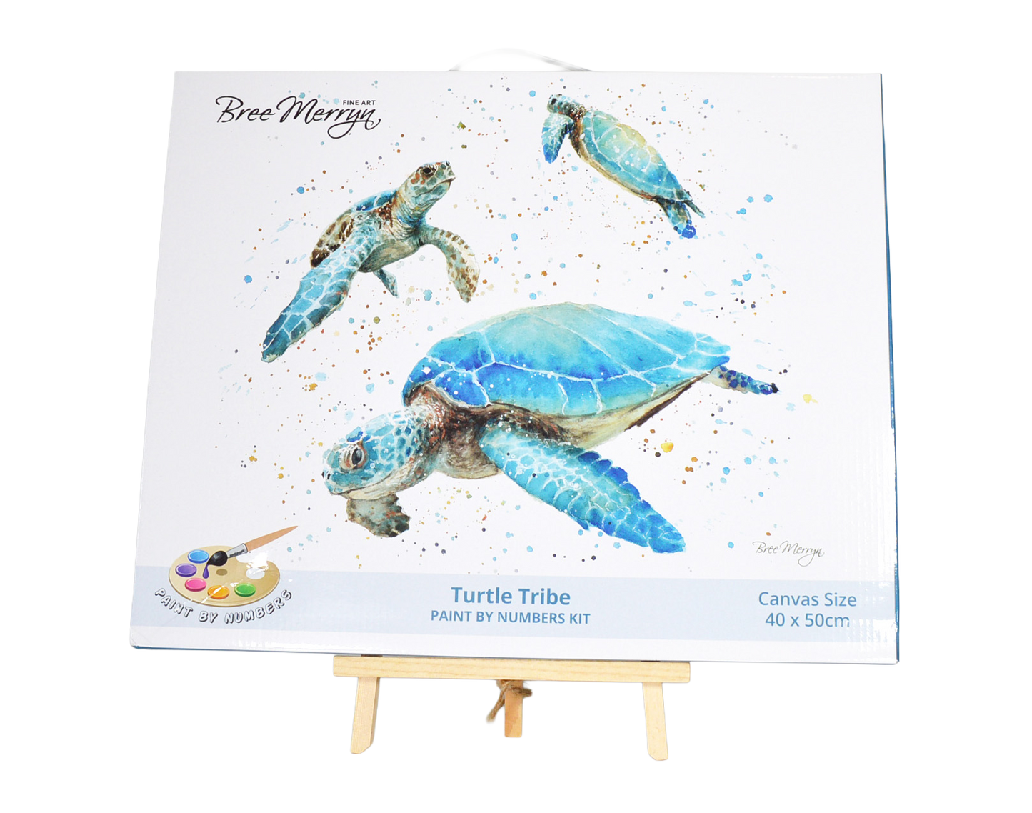 Bree Merryn Paint By Numbers 40cm x 50cm - Turtle Tribe