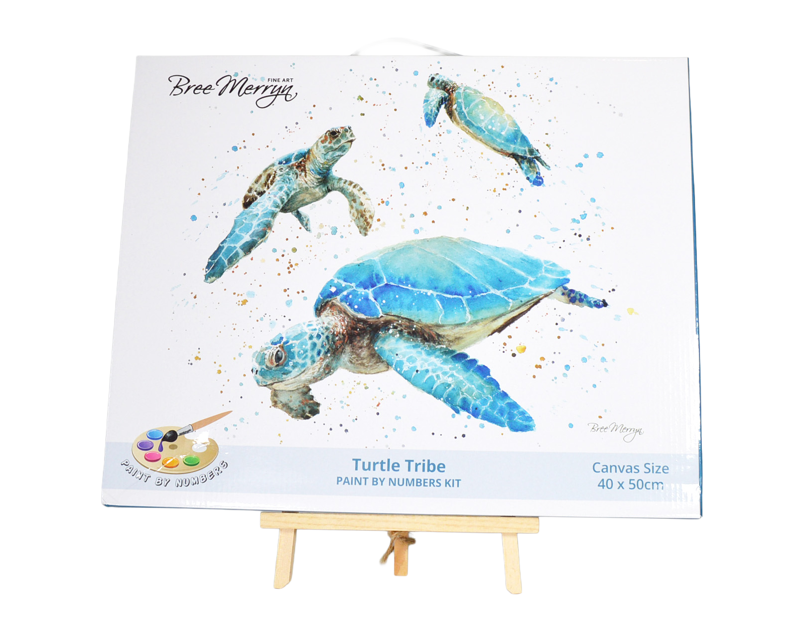 Bree Merryn Paint By Numbers 40cm x 50cm - Turtle Tribe