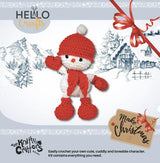 Knitty Critters - Make Christmas Crochet Kit - Twinkle Snowman