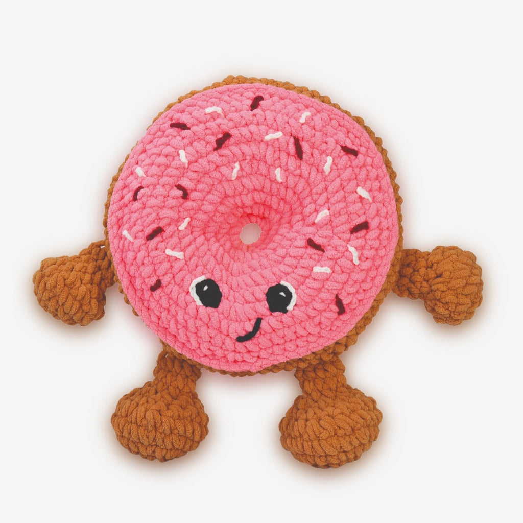 Knitty Critters - Fabulous Baker Gang - Amigurumi Crochet Kit - Donut