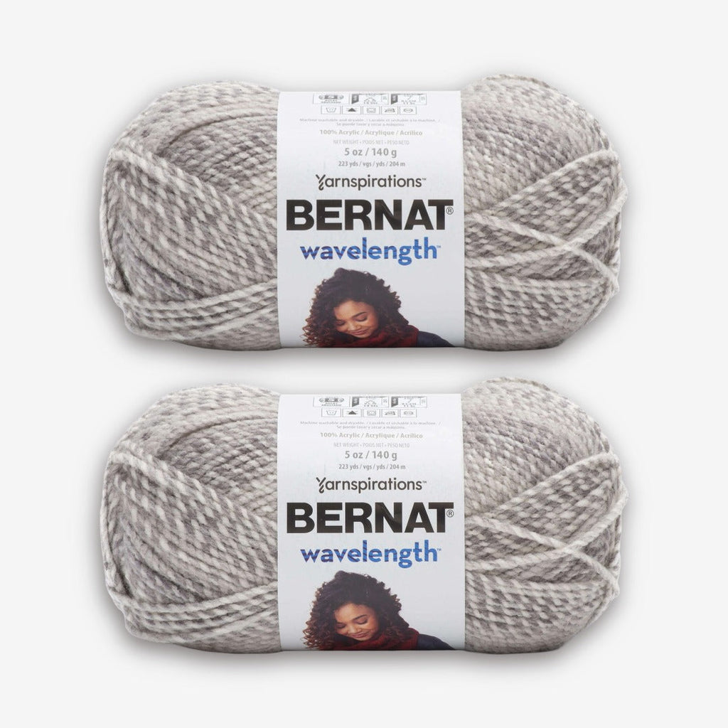 2 Ball Pack Bernat Wavelength Chunky Yarn 140g